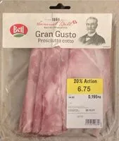 Mängden socker i Prosciutto cotto