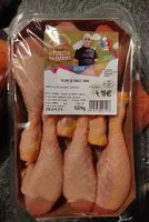 Mängden socker i Pilons de poulets jaune