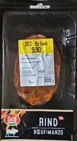 Mängden socker i Rinds Hohrückensteak