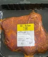 Mängden socker i Steak de bœuf ranger