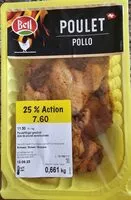 Mängden socker i Poulet