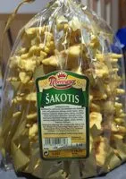 Mängden socker i Šakotis