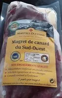 Mängden socker i Magret de canard du sud ouest