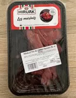 Mängden socker i Les marinés Aiguillettes de canard marinés ail et persil