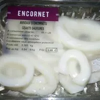 Mängden socker i Anneaux d'encornets géants saumurés