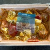 Mängden socker i Encornets chorizo, sauce pesto rouge