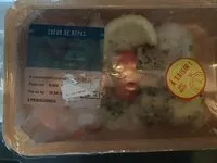 Mängden socker i Poêlée du poissonnier