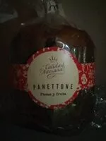 Mängden socker i Panettone pasas y fruta