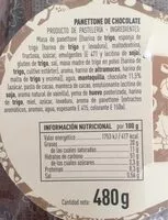 Mängden socker i Panettone de chocolate