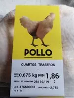 Mängden socker i Pollo Cuartos traseros