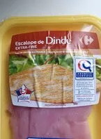 Mängden socker i Escalope de dinde extra fine