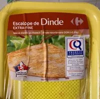 Mängden socker i Escalopes de dinde extra fine