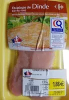 Mängden socker i Escalope de dinde extra-fine