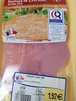 Mängden socker i Escalopes de dinde extra fine