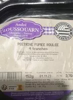 Mängden socker i Poitrine fumée roulée