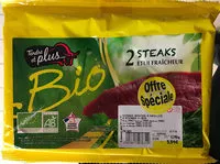 Mängden socker i 2 steaks bio
