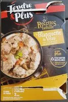 Mängden socker i Blanquette de veau