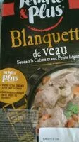 Mängden socker i Blanquette de veau