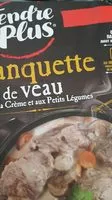 Mängden socker i Blanquette de veau