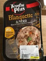 Mängden socker i Blanquette de veau