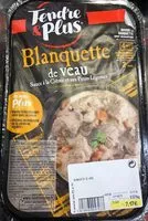 Mängden socker i Blanquette de veau