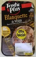 Mängden socker i Blanquette de veau