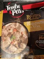 Mängden socker i Blanquette de veau