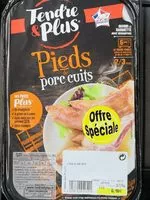 Mängden socker i Pied de porc cuits