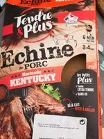 Mängden socker i Échine de porc