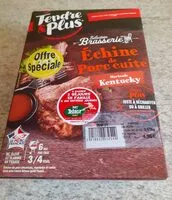 Mängden socker i Échine de porc cuite Marinade Kentucky