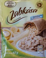 Mängden socker i Banános zabkása hozzáadott cukor nélkül, édesítőszerrel
