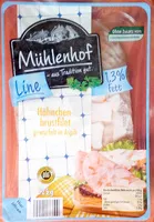 Mängden socker i Hähnchenbrustfilet gewürfelt in Aspik
