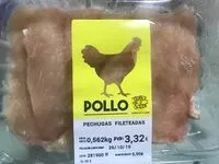 Mängden socker i Pechugas fileteadas