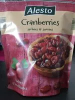 Mängden socker i Cranbrrries