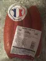 Mängden socker i Saucisse fumee