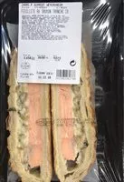 Mängden socker i Feuillete au saumon