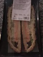 Mängden socker i Feuillete de saumon tranche