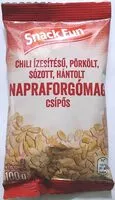 Mängden socker i chili ízesítésű napraforgómag