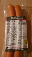Mängden socker i Saucisse Francfort x2