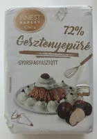 Mängden socker i Gesztenyepüré