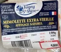 Mängden socker i Mimolette extra vieille