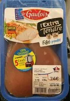 Mängden socker i L'extra Tendre Filet de Poulet