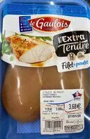 Mängden socker i Filet de poulet