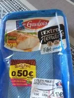 Mängden socker i Filet de poulet