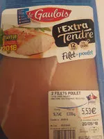 Mängden socker i extra tendre filet de poulet