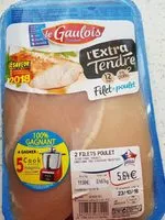 Mängden socker i Le gaulois l'extra tendre filet de poulet