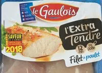 Mängden socker i Filets de poulet extra tendre