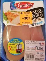 Mängden socker i Filet de poulet