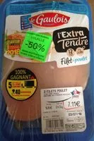 Mängden socker i Filet de poulet