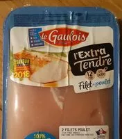 Mängden socker i Filet de poulet extra tendre